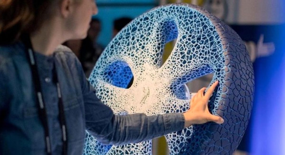 3d Yazıcı ile Lastik Üretti