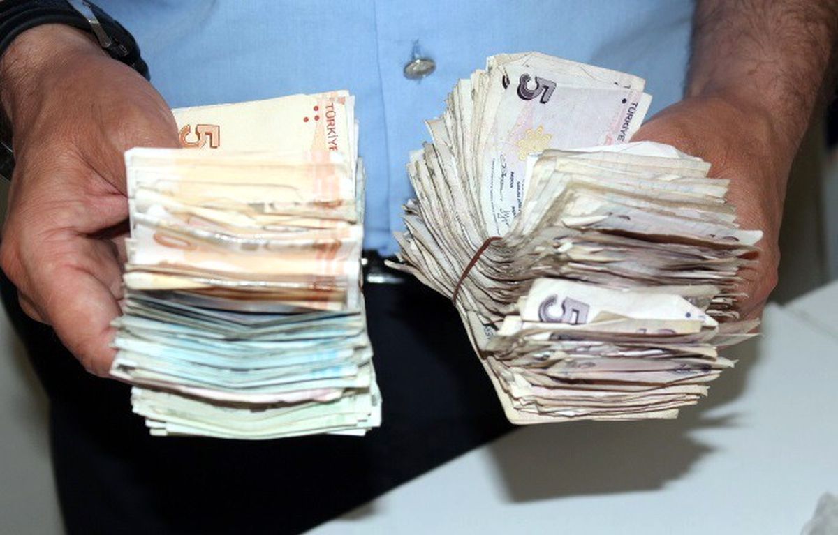 75\'lik Dilenciden 7 Bin Lira Çıktı