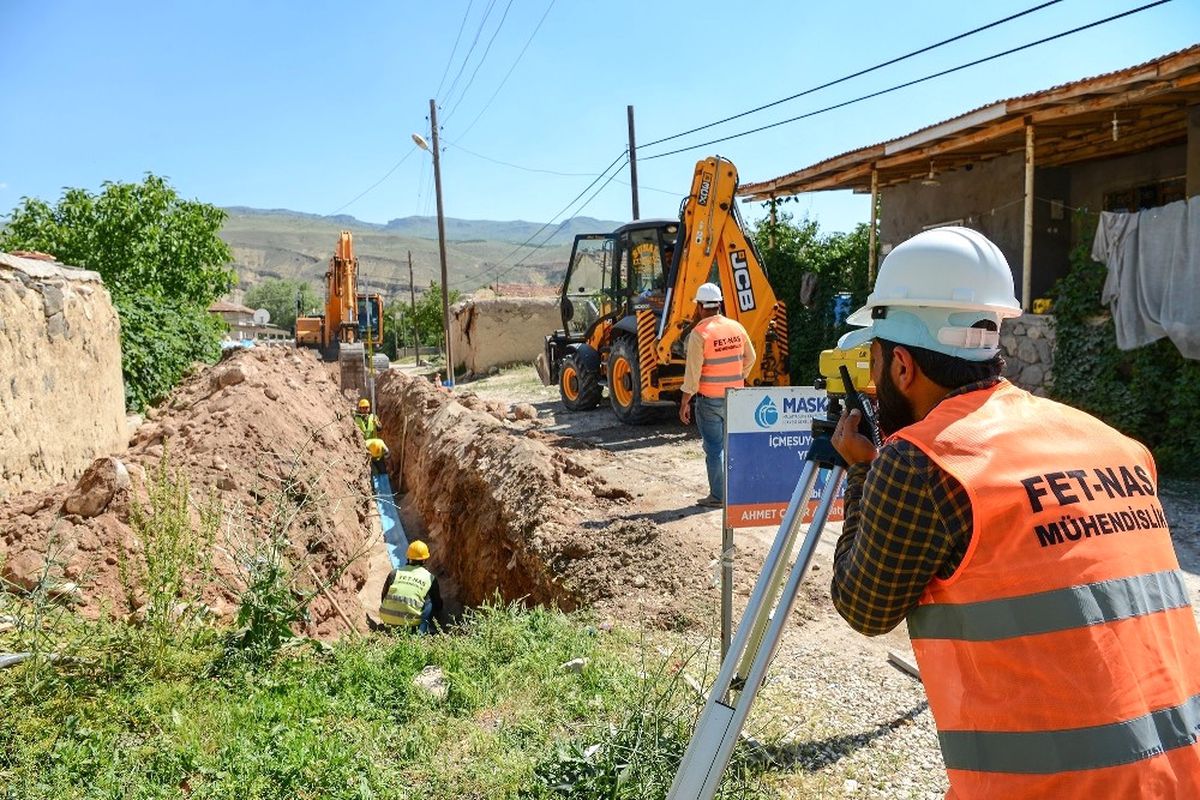 Akçadağ\'da Altyapı Çalışmaları