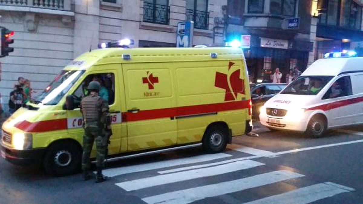 Brüksel\'de Canlı Bomba Yelekli Şahıs Etkisiz Hale Getirildi (2)