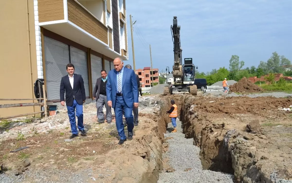 Çarşamba\'da 10 Milyon Liralık Altyapı Yatırımı