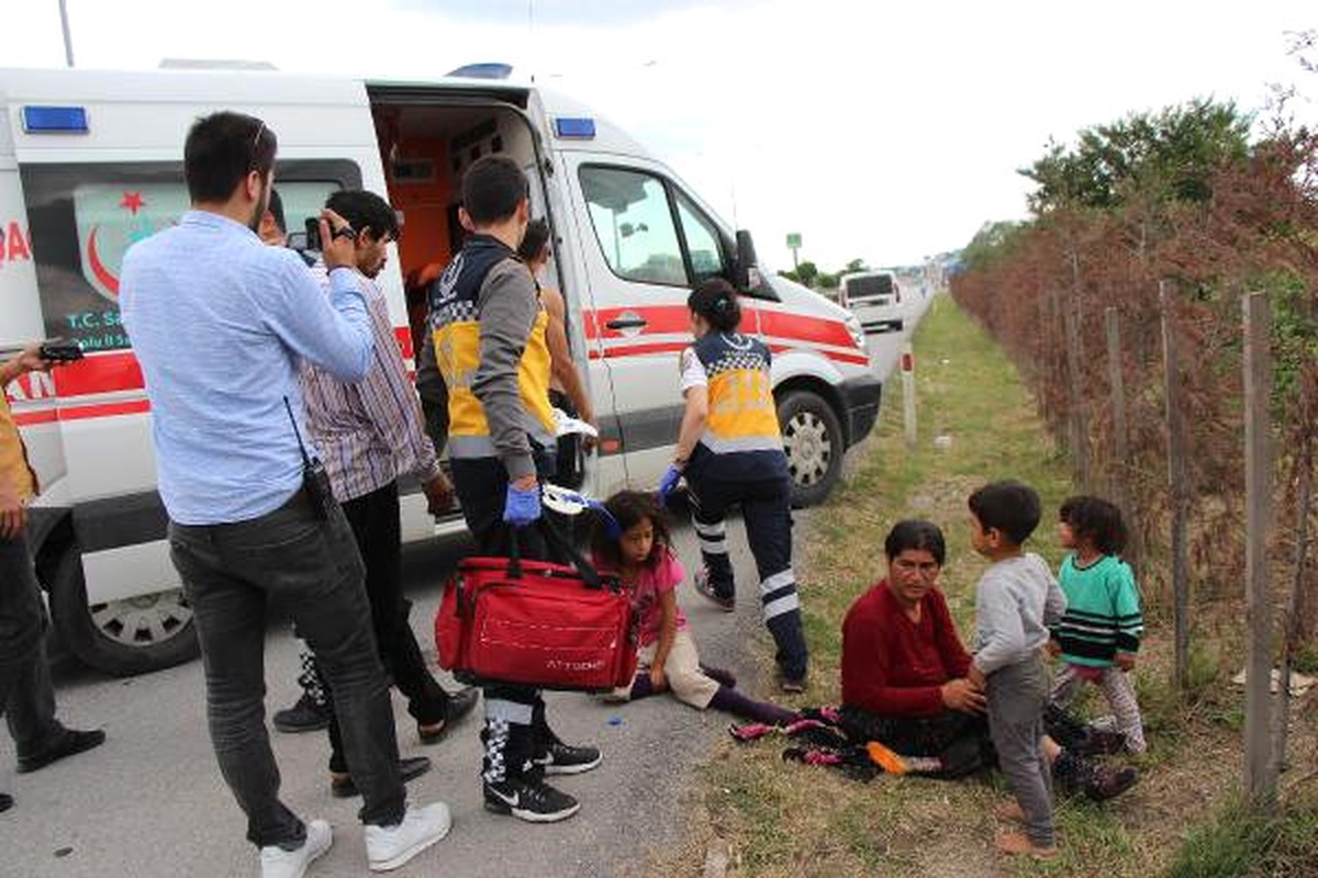 Çocuk Sürücü ve Babası Polise Zor Anlar Yaşattı (2)