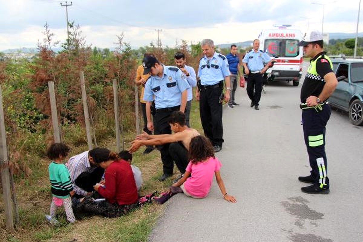 Dha Yurt;çocuk Sürücü ve Babası Polise Zor Anlar Yaşattı (Ek)