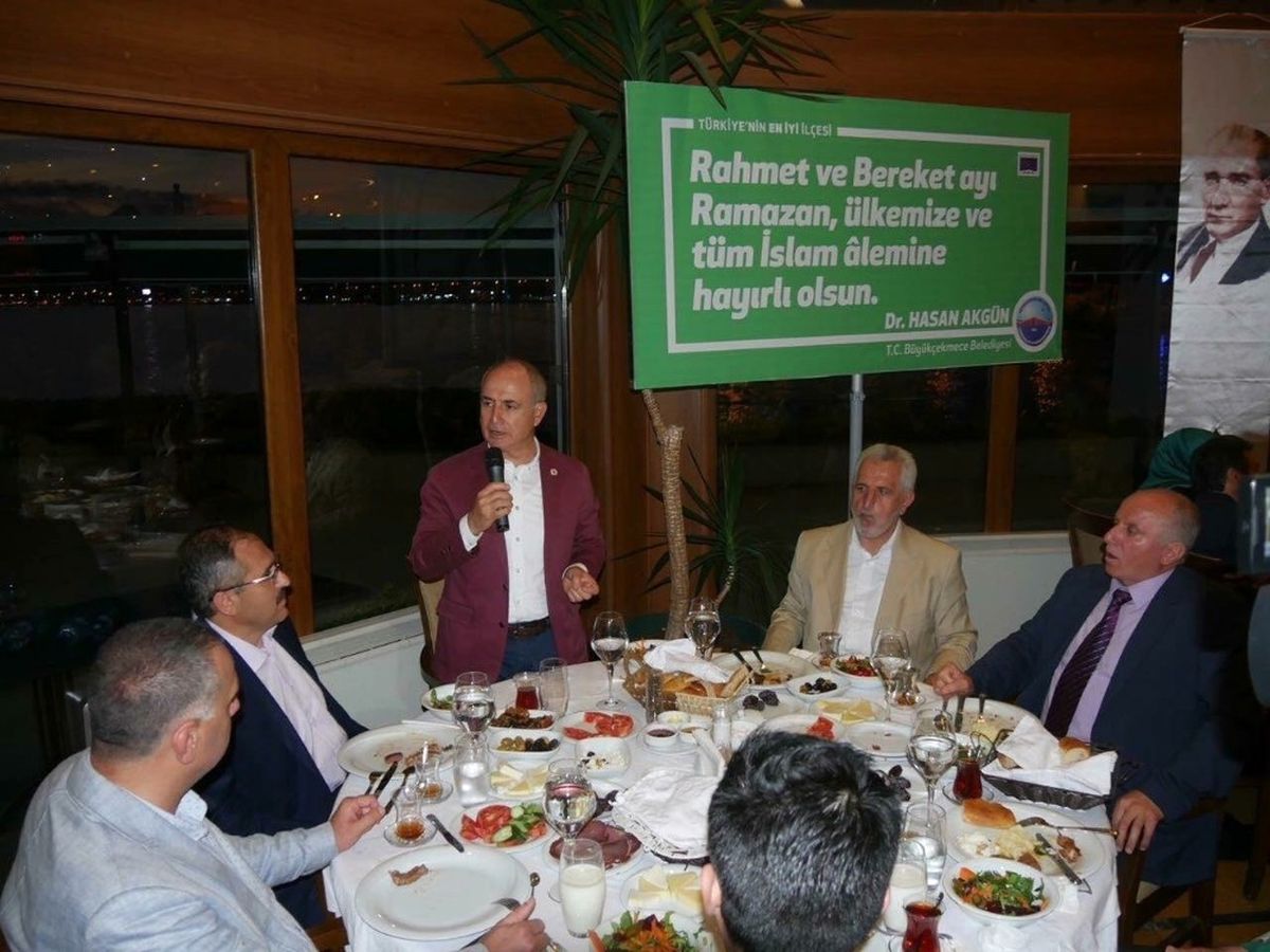 Din Görevlileri Büyükçekmece\'de İftarda Bir Araya Geldi