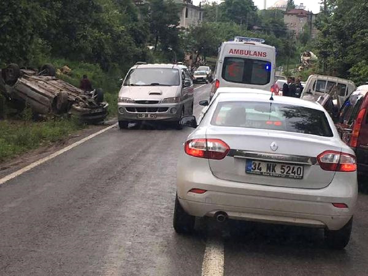 Dolmuş Beklerken Otomobilin Çarptığı Kadın Öldü