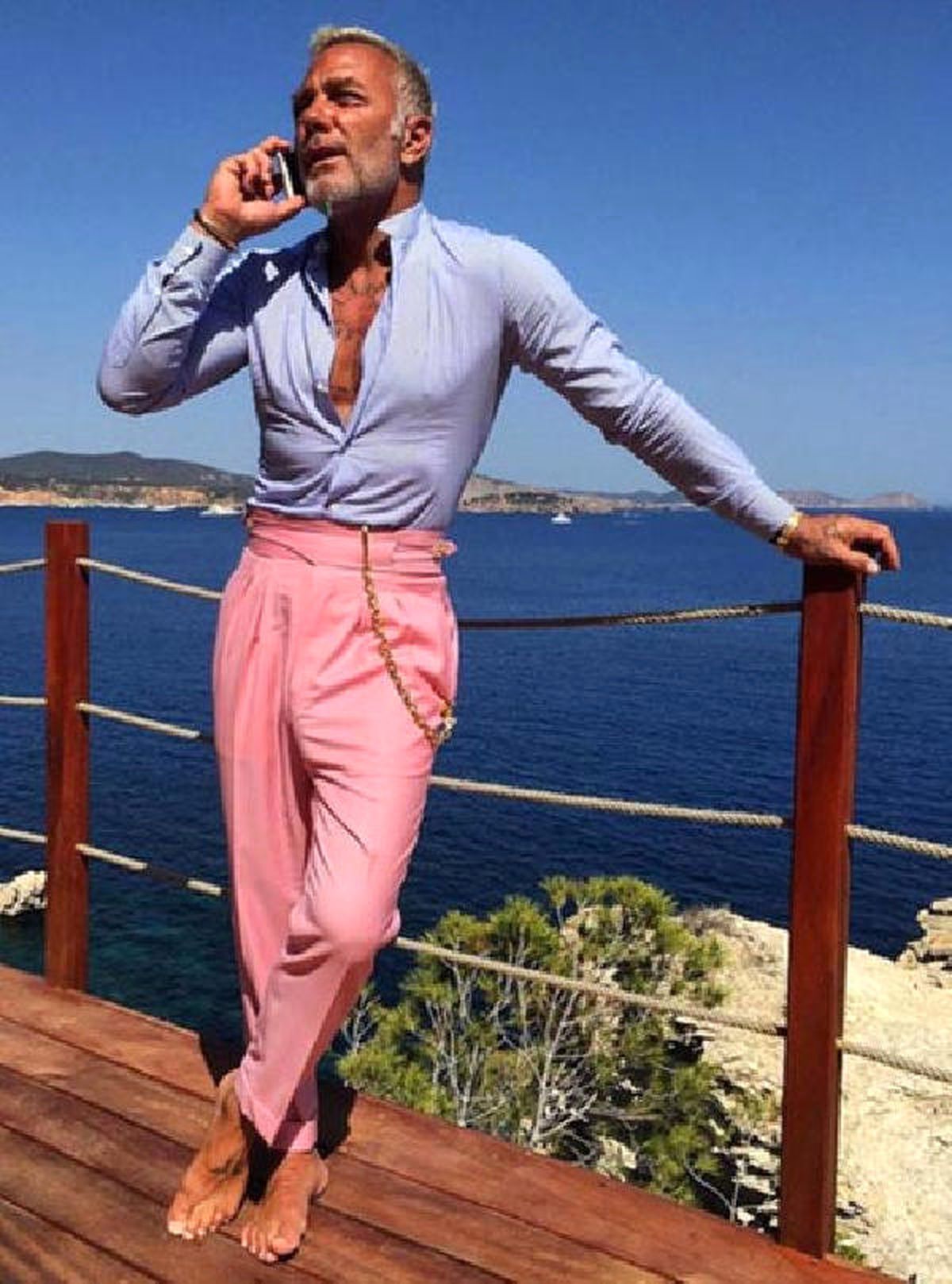 İtalyan Milyarder Gianluca Vacchi, Bayramda Bodrum\'da