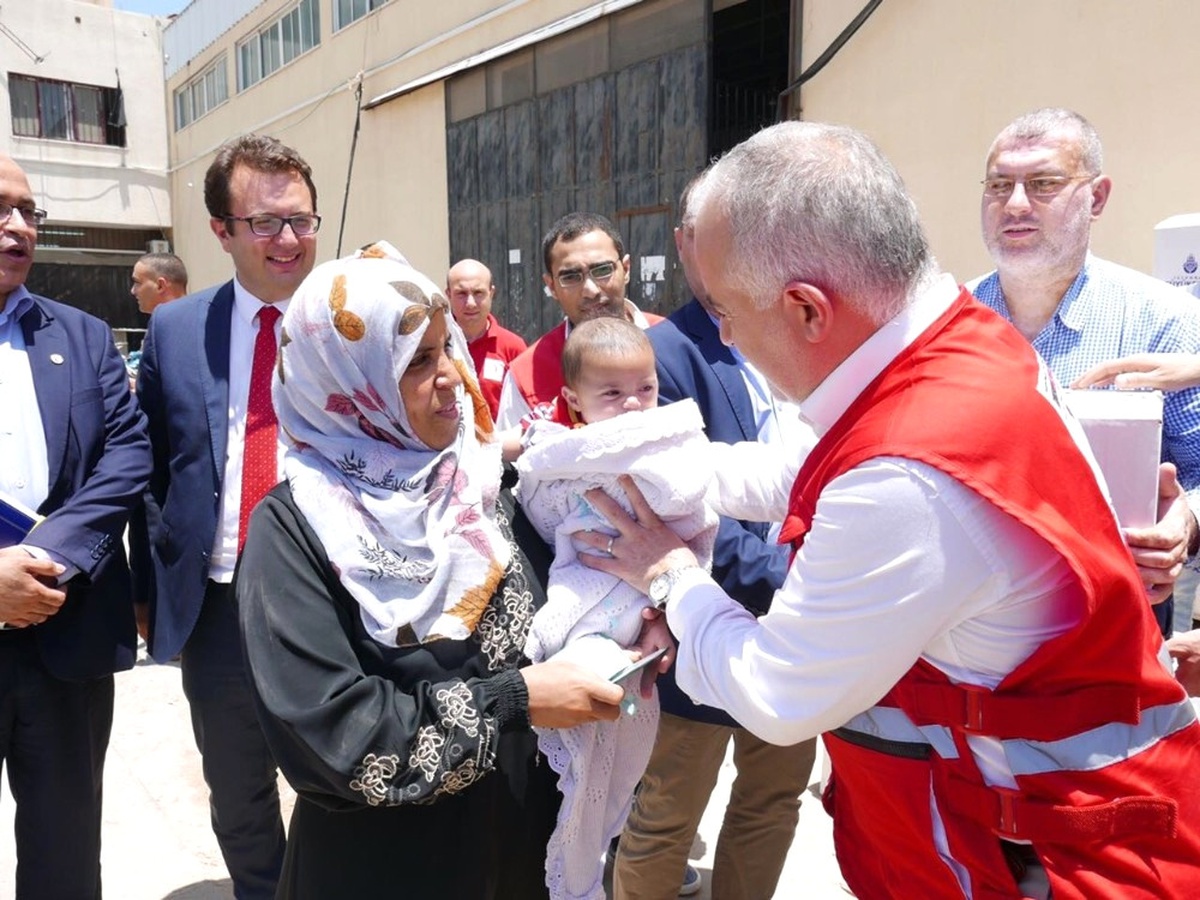 Kızılay, Gazze\'ye Bölgenin En Büyük Lojistik Merkezini Kuruyor