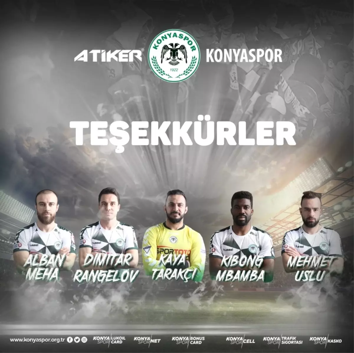 Konyaspor\'da 5 Oyuncu ile Yollar Ayrıldı