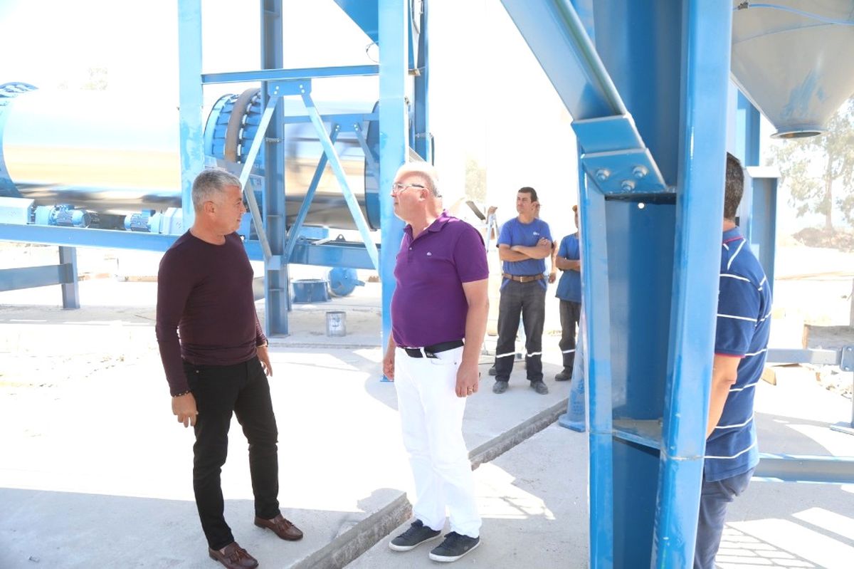 Manavgat Belediyesi\'ne Yeni Asfalt Plent Tesisi
