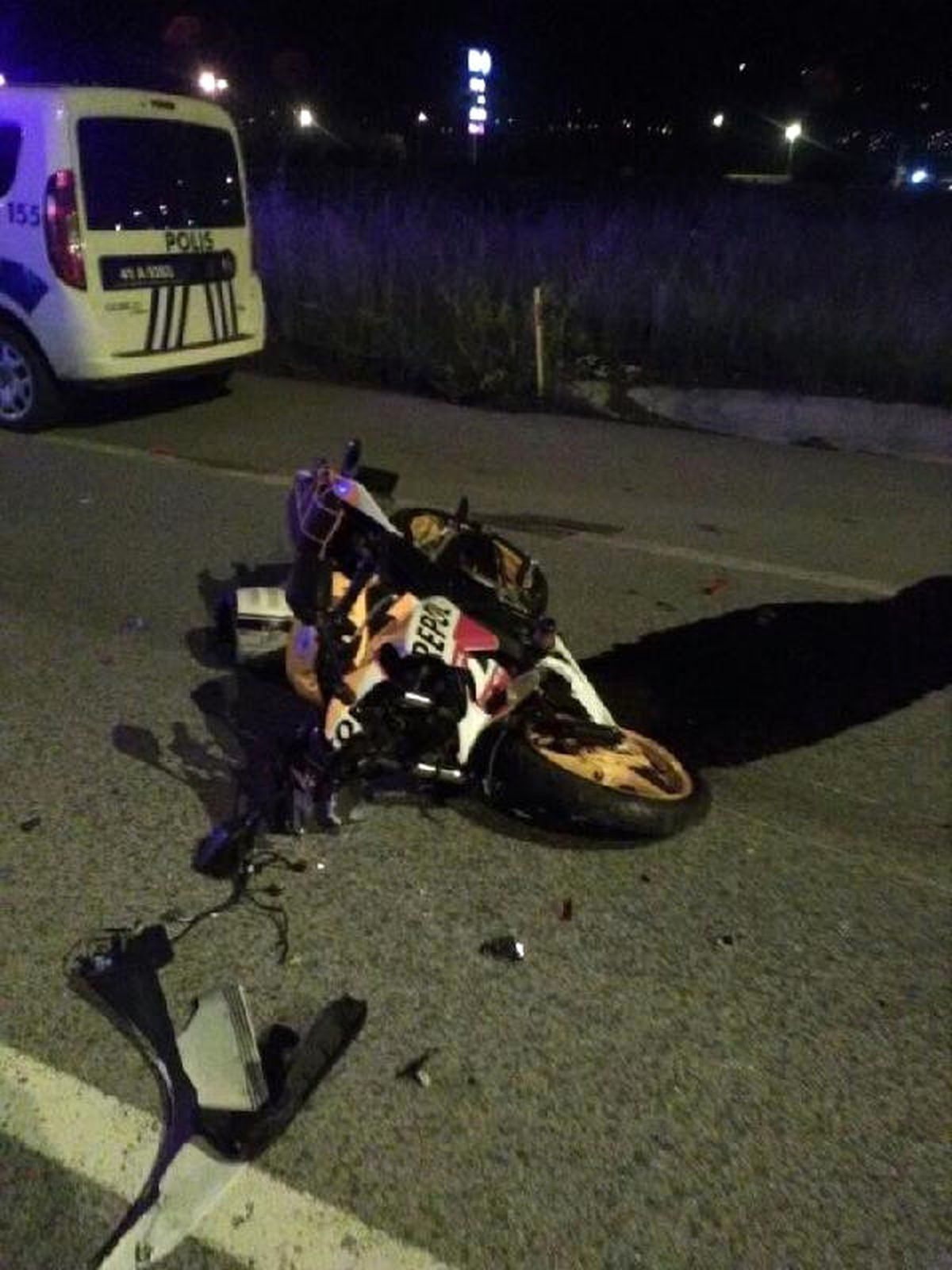 Motosiklet Kazasında Öldü