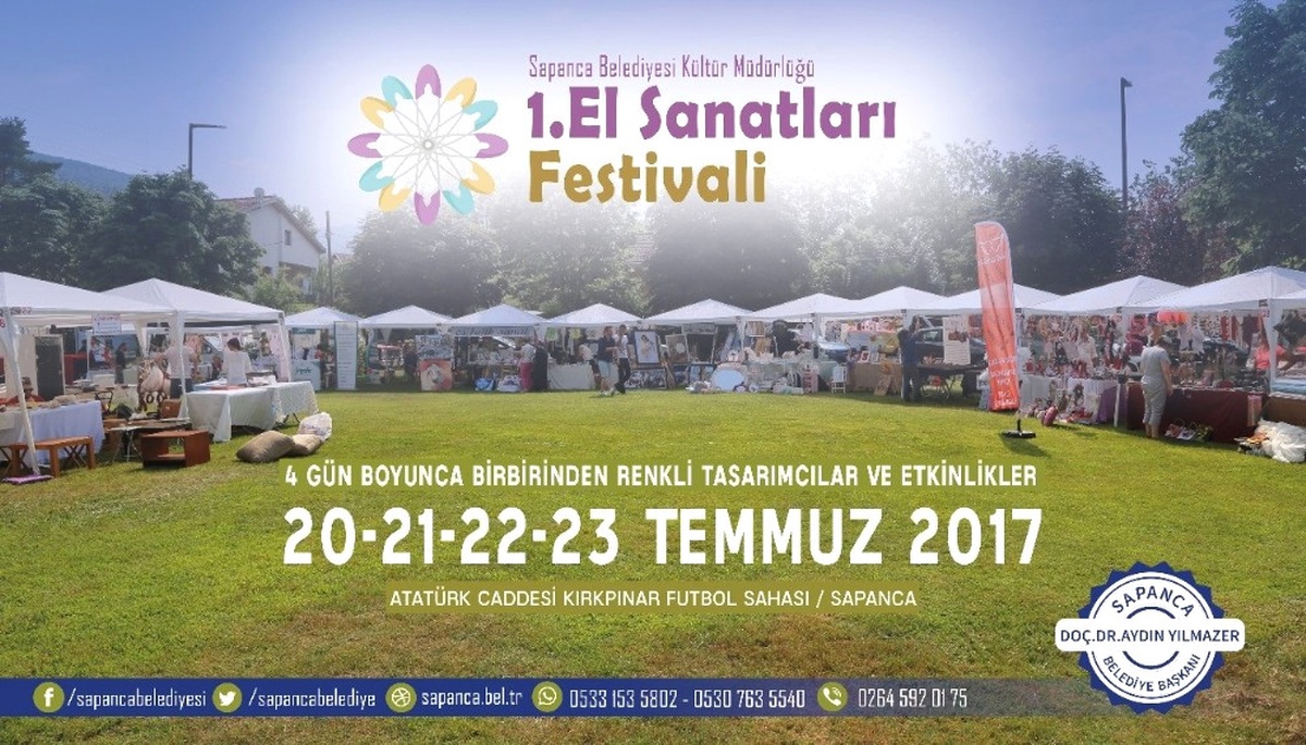Sapanca El Sanatları Festivaline Hazırlanıyor