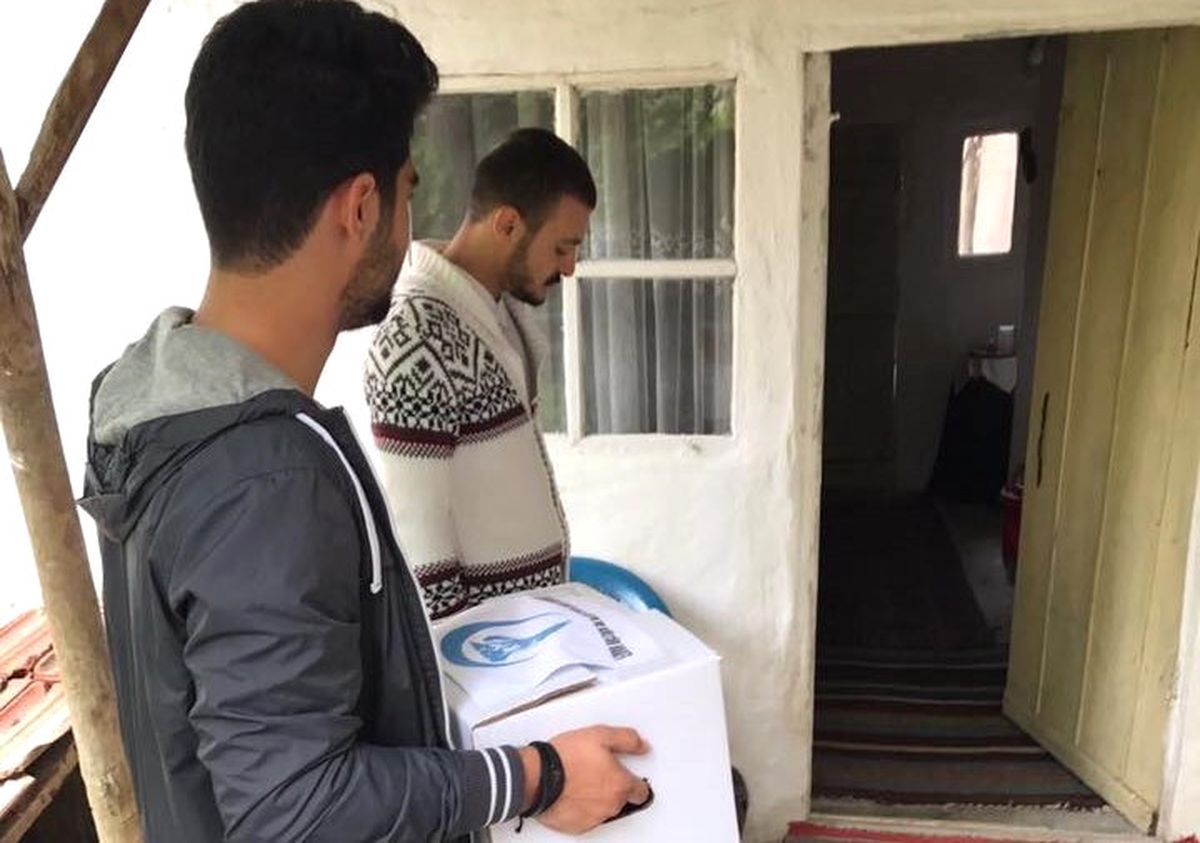 Sungurlu Ülkü Ocakları\'ndan Gıda Yardımı