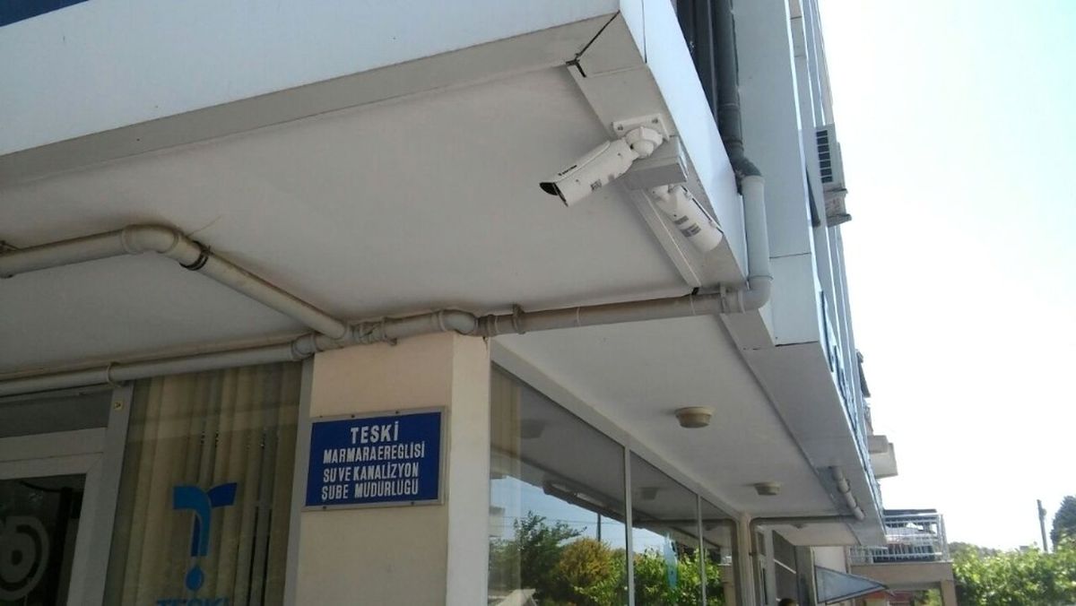 Teski Binaları 7/24 Güvenlik Kameraları ile İzleniyor