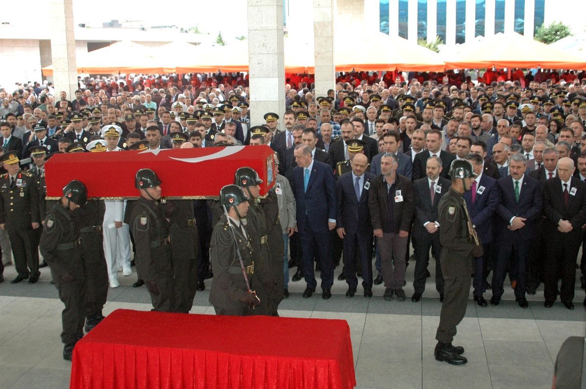 Hakkari Şehidi Murat Üçöz, Ankara\'da Son Yolculuğuna Uğurlandı