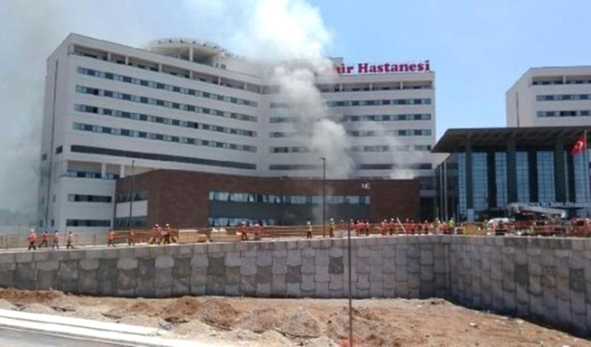 Adana Şehir Hastanesinde Yangın
