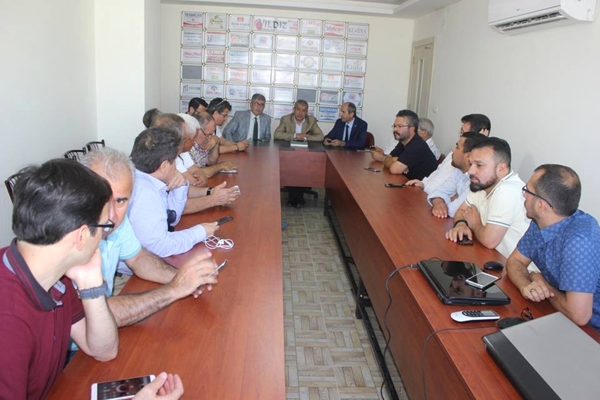 Akdeniz Gazeteciler Federasyonu Yönetim Kurulu, Osmaniye\'de Toplandı