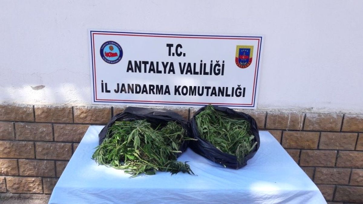Antalya\'da 10 Kilogram Esrar Ele Geçirildi