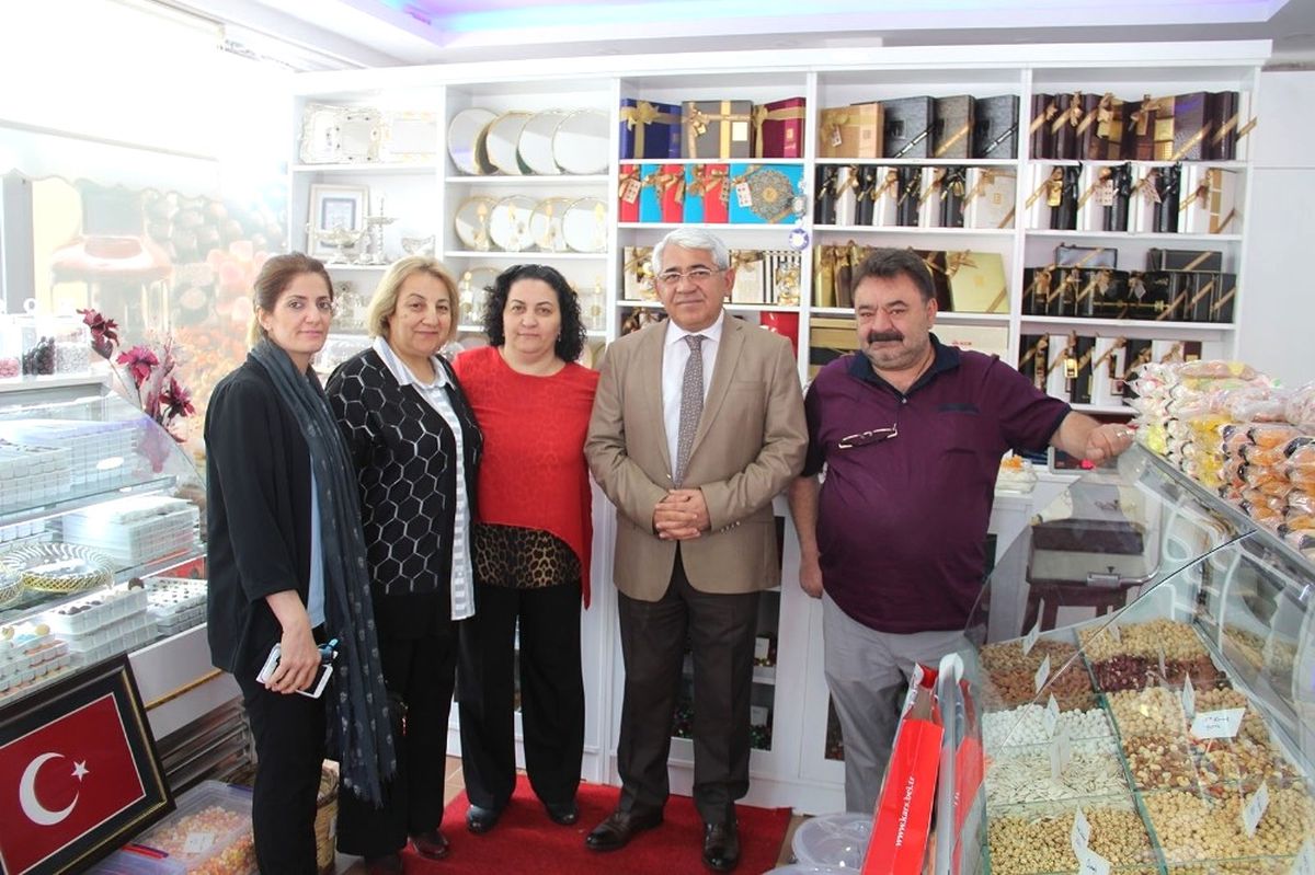 Başkan Karaçanta Girişimcilik Desteği ile Açılan İş Yerlerini Ziyaret Etti