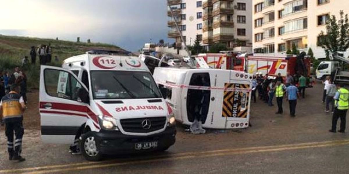 Başkentte Trafik Kazası: 8 Yaralı