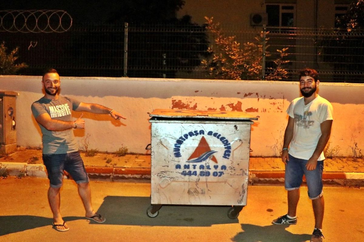 Çöp Konteyneri ile Evden Eve Nakliyat