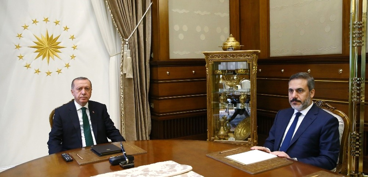 Cumhurbaşkanı Erdoğan, MİT Müsteşarı Fidan\'ı Kabul Etti