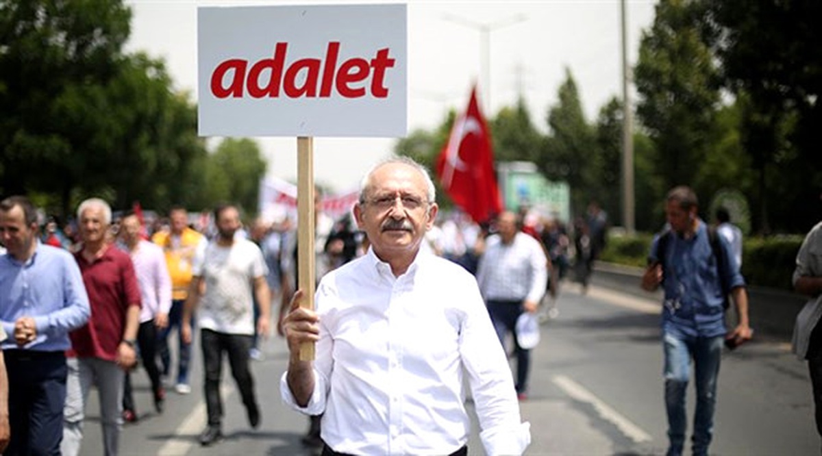 Dha Ankara: CHP\'nin \'Adalet Yürüyüşü\'nde 8\'nci Gün (1)