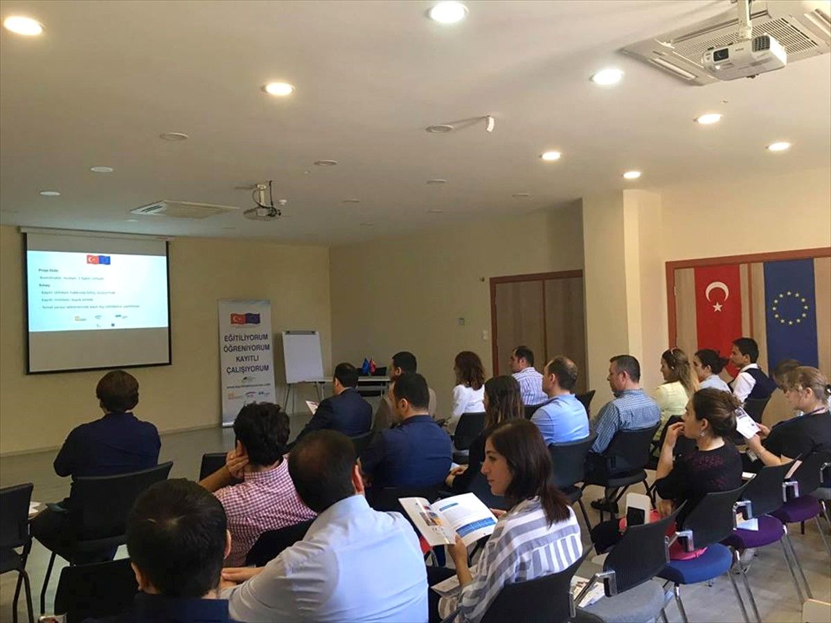 Eğitiliyorum, Öğreniyorum Kayıtlı Çalışıyorum" Projesi
