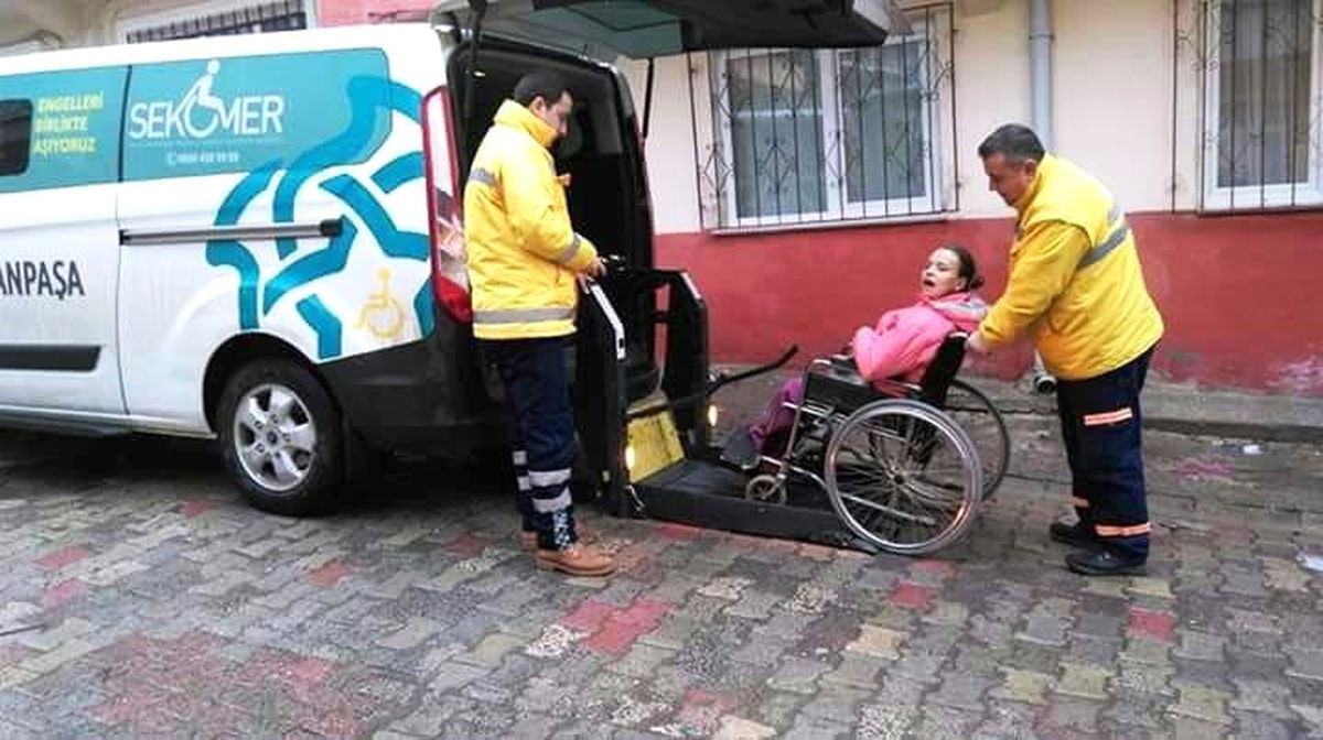 Engelsiz Taksi Bayramda da Engelli Vatandaşların Hizmetinde