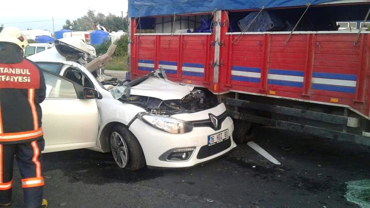 İftar Saati Feci Kaza: 1 Ölü 2 Yaralı