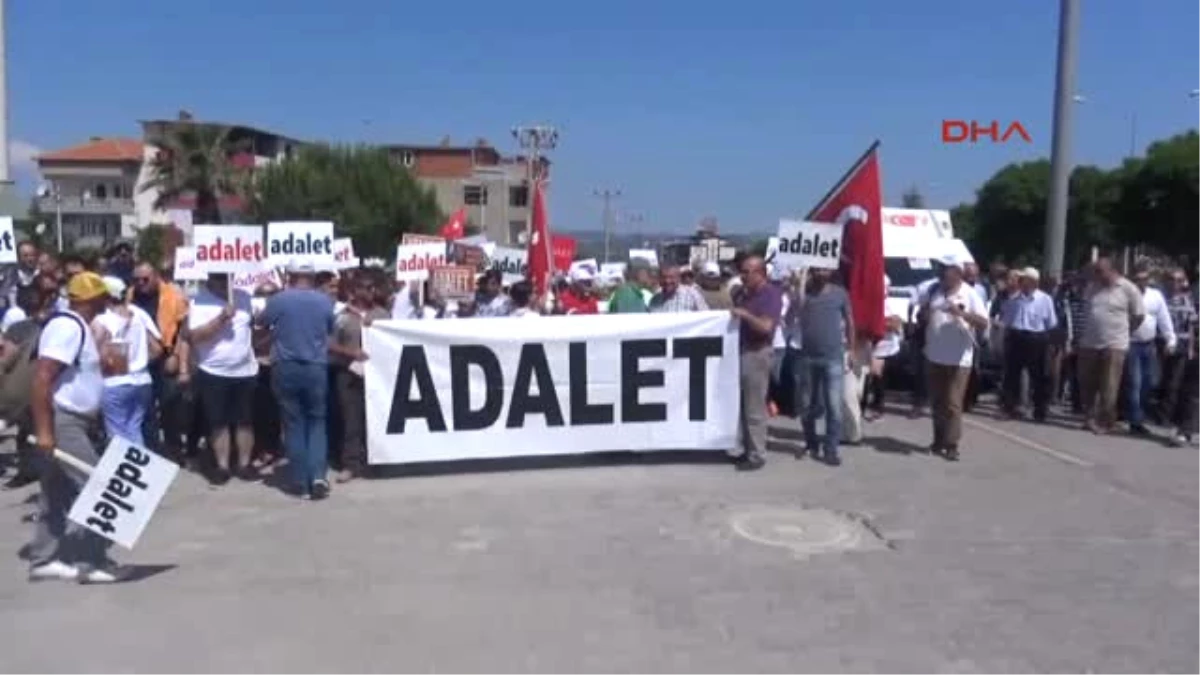 Izmir\'den Başlayan Adalet Yürüyüşü Soma\'da Devam Etti
