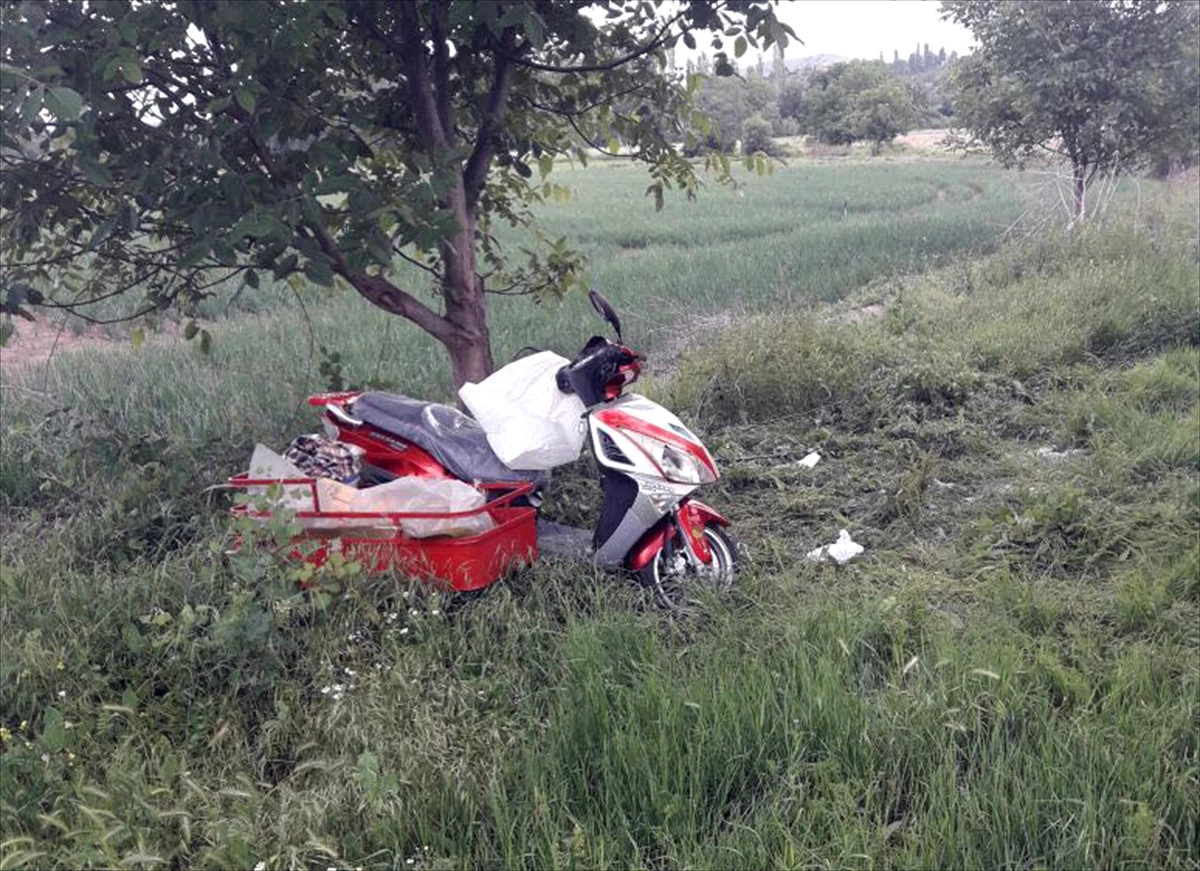 Kalp Krizi Geçiren Motosiklet Sürücüsü Öldü