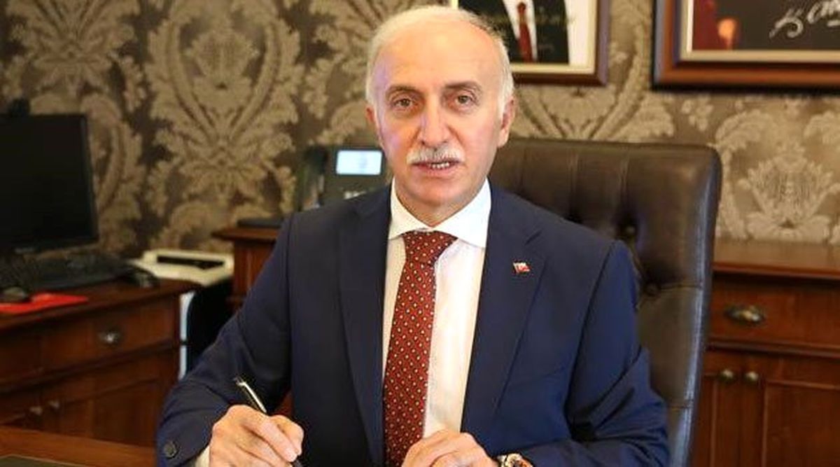 Samsun Valisi Veda Ediyor