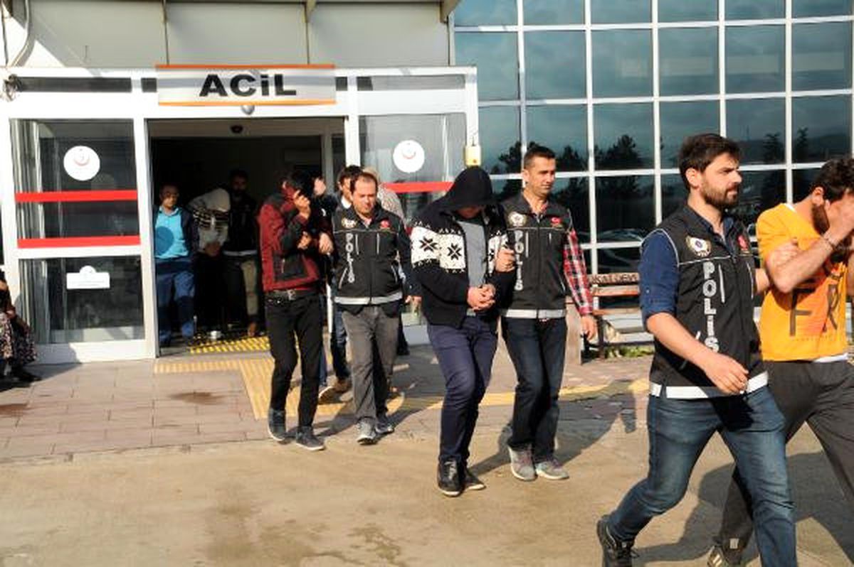 Tokat\'ta Bonzai Operasyonunda 13 Şüpheli Adliyede