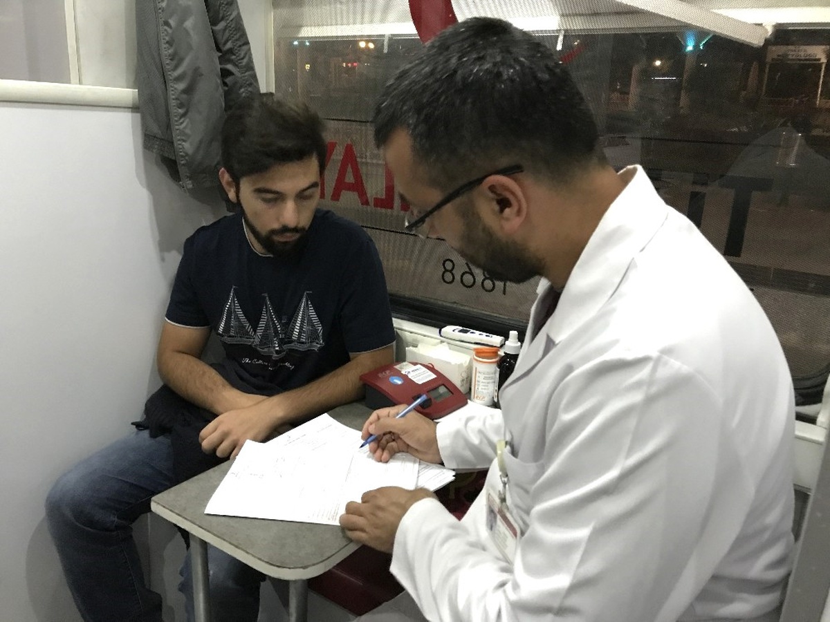Tokat\'ta İftardan Sahura Kan Bağışı