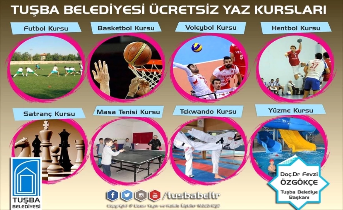 Tuşba Belediyesinden Yaz Kursları