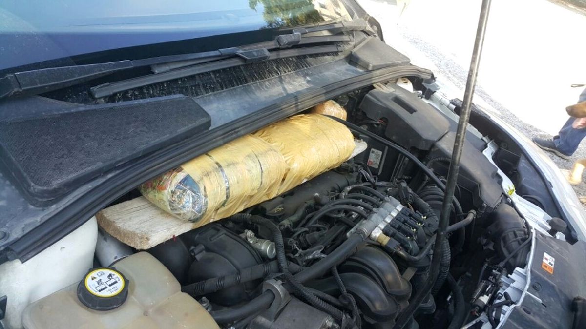 Araç Motorunda Uyuşturucu Kaçakçılığı