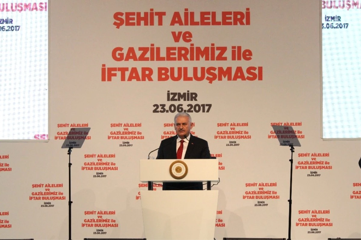 Başbakan Yıldırım, Şehit Aileleri ve Gazilerle İftar Yaptı