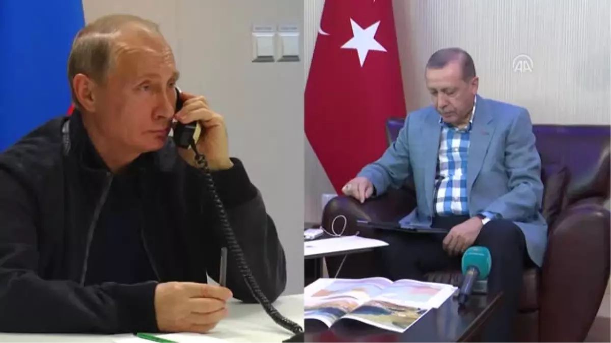 Erdoğan, Putin Ile Türkakım\'ı Görüştü - Kayseri/