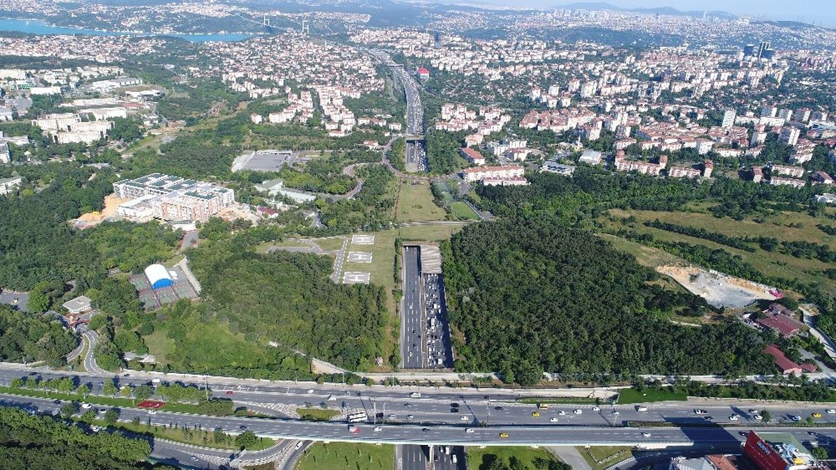 Fsm Köprüsü İstikameti Bayram Trafiği Havadan Görüntülendi