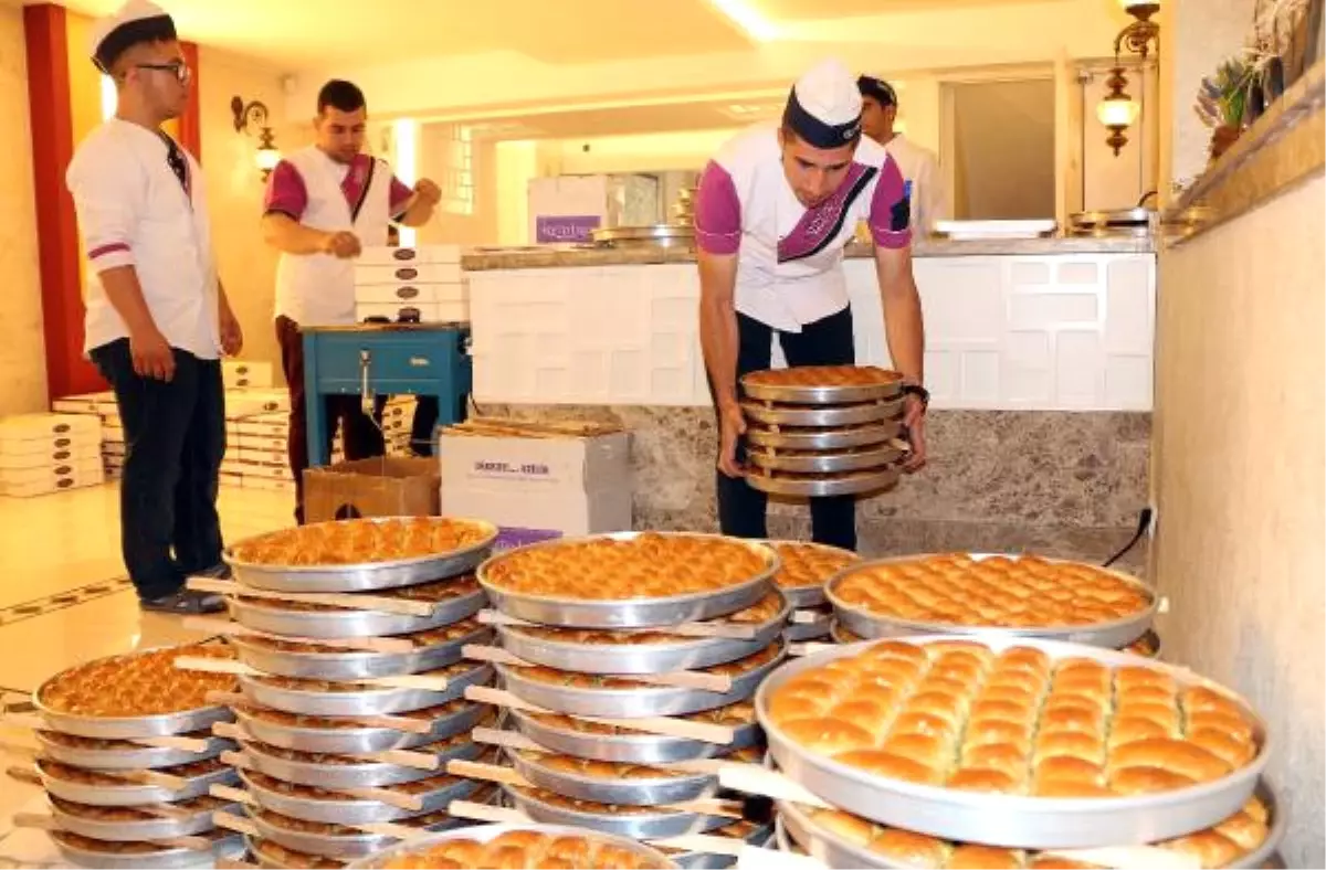 Gaziantep\'ten Dünyaya Tonlarca Baklava