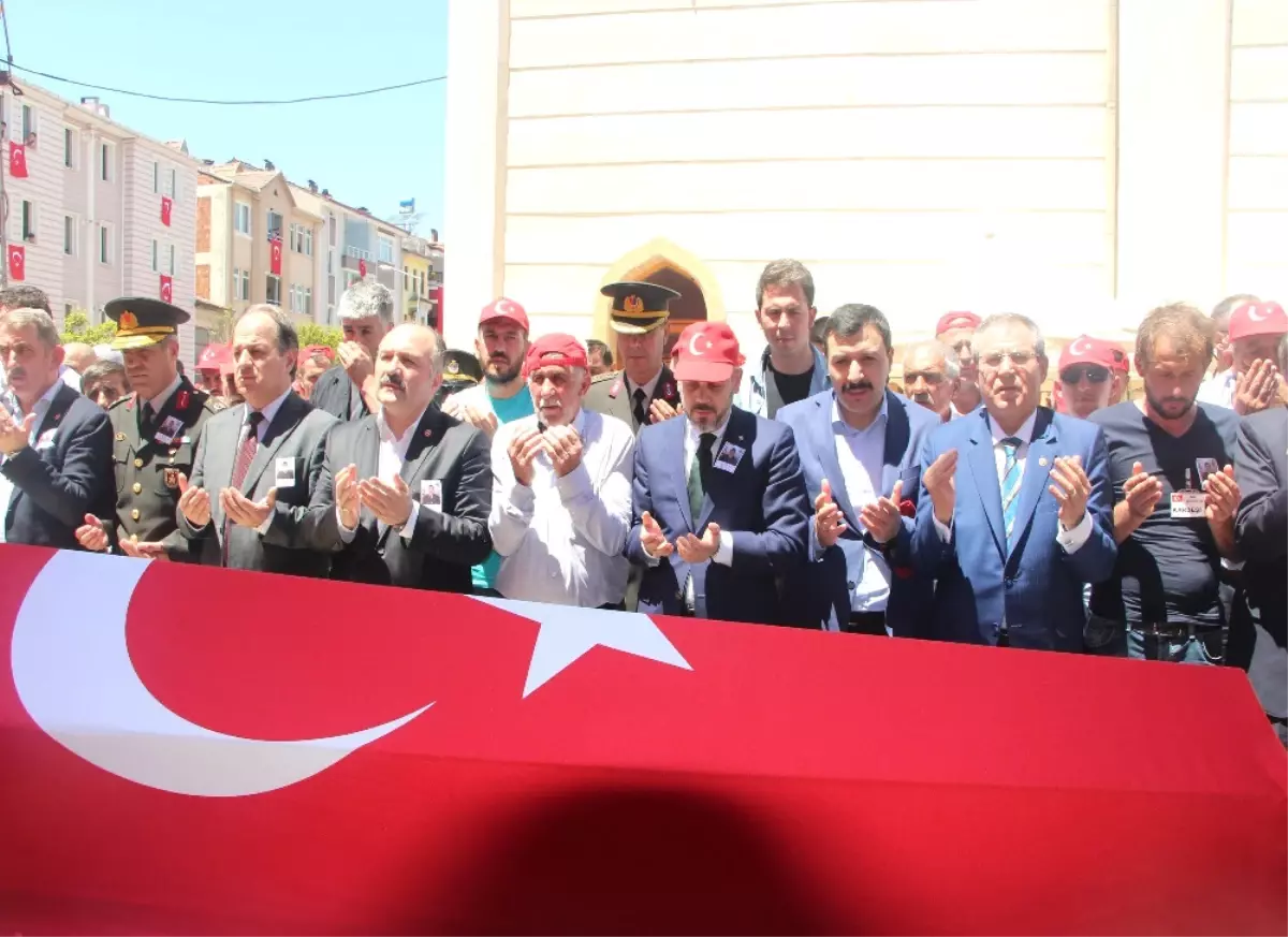 Samsun Şehidini Uğurladı