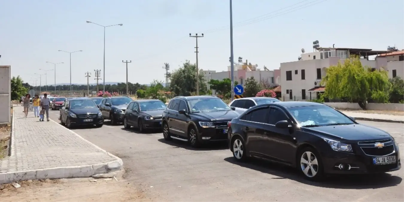 Çanakkale İskelelerinde Araç Yoğunluğu