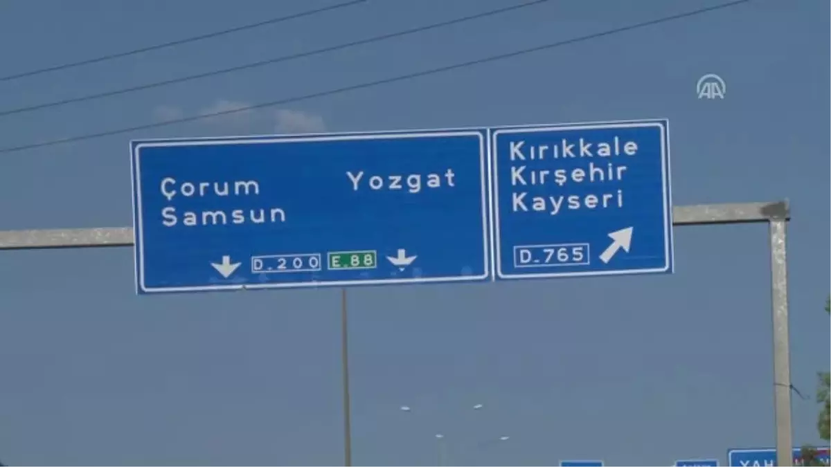 Kırıkkale\'de Bayram Öncesi Trafik Yoğunluğu