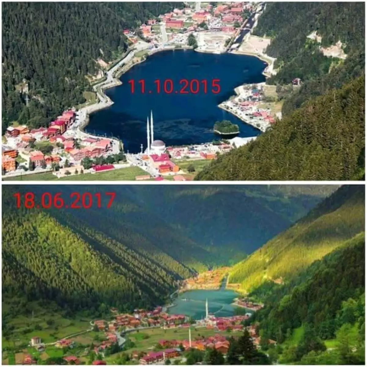 Uzungöl\'deki Turizm İşletmecileri "Uzungöl Havuza Döndü" Haberlerine Tepki Gösteriyor