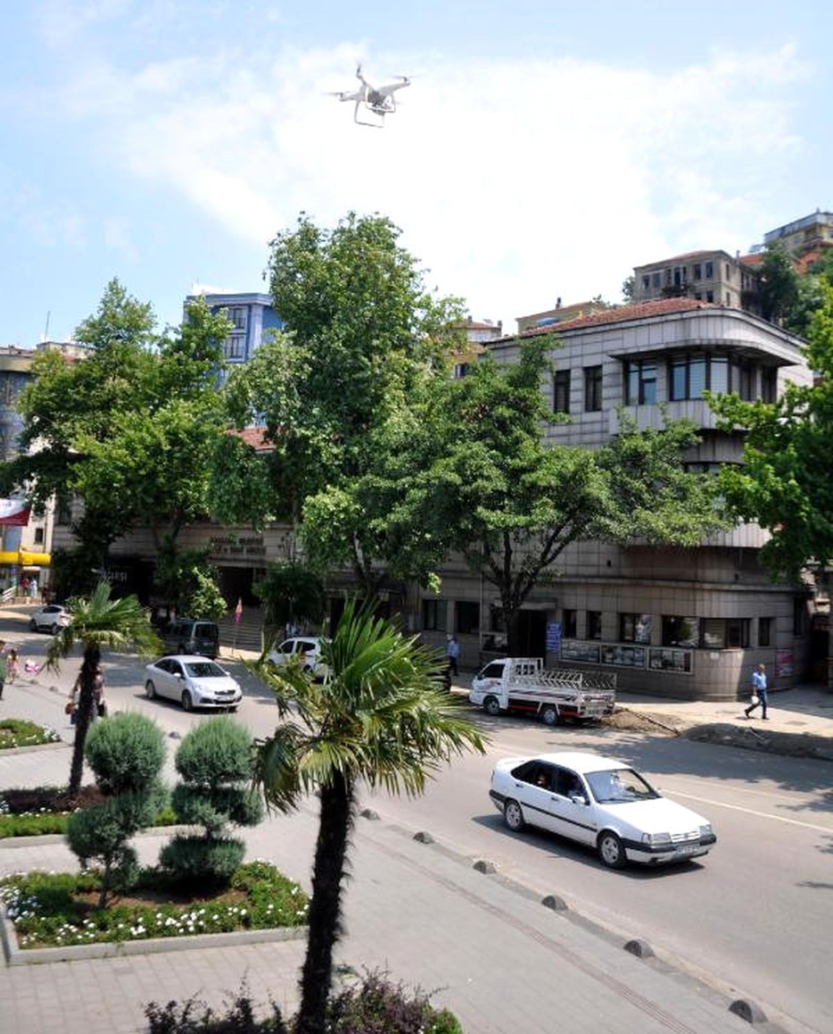 Zonguldak\'ta \'Drone\'lu Trafik Denetimi