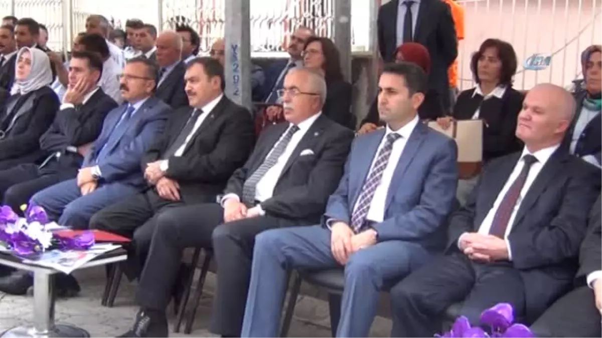 Bakan Eroğlu, Danişmendli Çalışmaları Uygulama ve Araştırma Merkezi\'nin Açılışını Yaptı