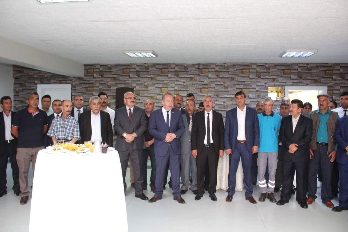 Başkan Şahiner Personeliyle Bayramlaştı