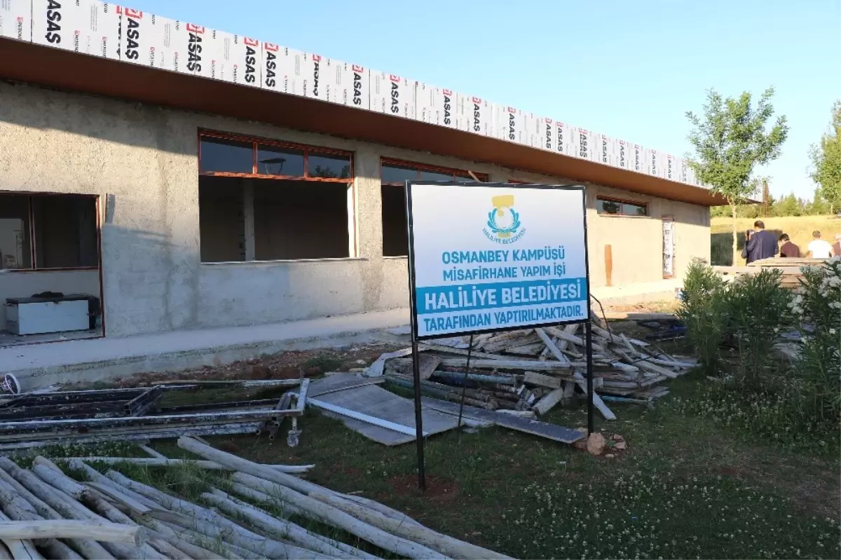 Demirkol, Hasta Yakınları İçin Yapılan Tesisin İnşaatını İnceledi