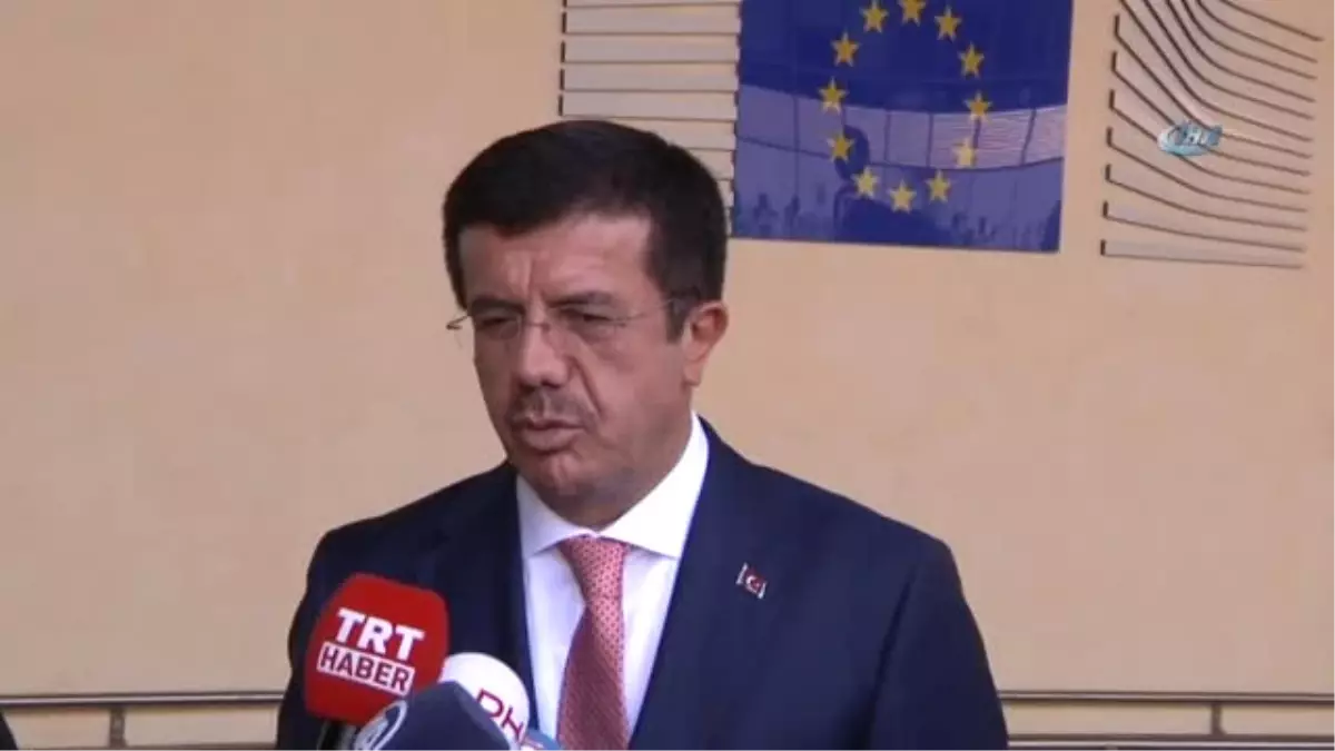 Ekonomi Bakanı Nihat Zeybekci, Brüksel\'de- "Belçika\'nın, Türkiye\'nin Avrupa Birliği ile Gümrük...