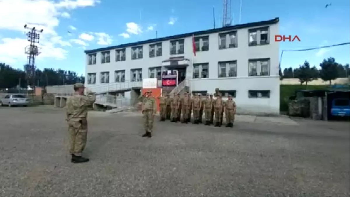 Erzurum Il Jandarma Komutanlığına Bağlı Karakolda Mehmetçiğin Ramazan Bayramı